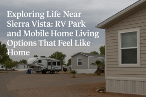 Looking for an RV park in Sierra Vista or nearby mobile home community? Discover affordable, pet-friendly, and long-term living options close to the heart of Sierra Vista, AZ.